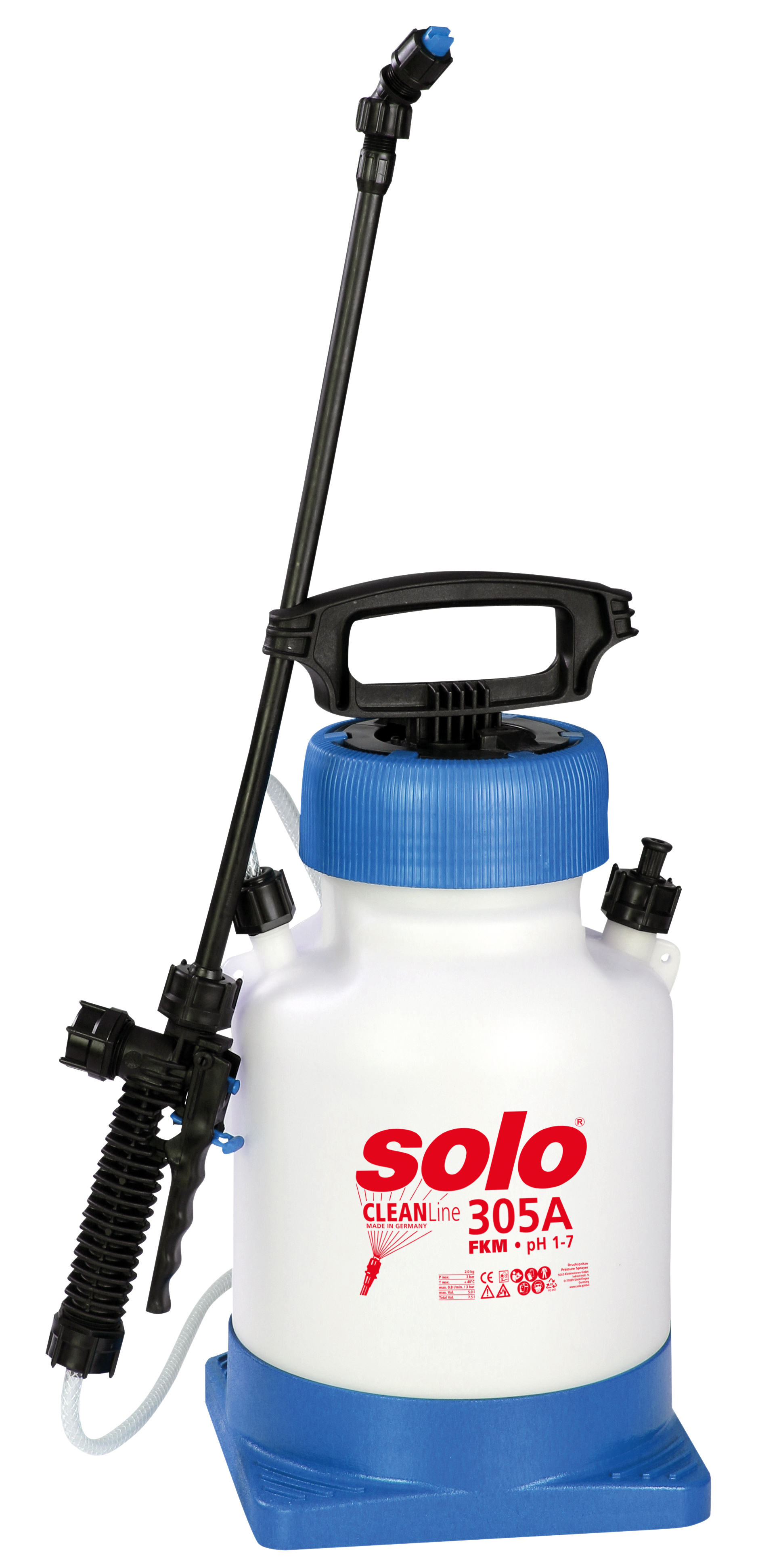 Solo Druckspritze 305 A Cleaner, 5,0 L Füllmenge, mit Standfuß Solo Druckspritze 305 A Cleaner, 5,0 L Füllmenge, mit Standfuß