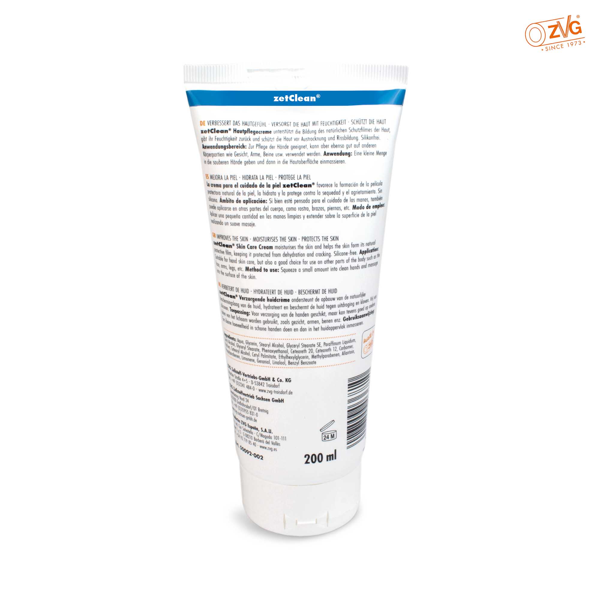 Hautpflegecreme silikonfrei