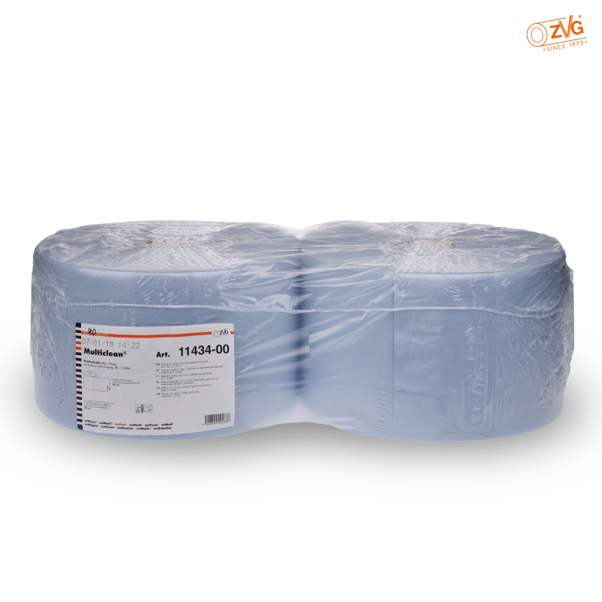Putztuchrolle Multiclean®, 3-lagig ( VPE 2, 22x36 cm ) Putztuchrolle Multiclean®, 3-lagig ( VPE 2, 22x36 cm )