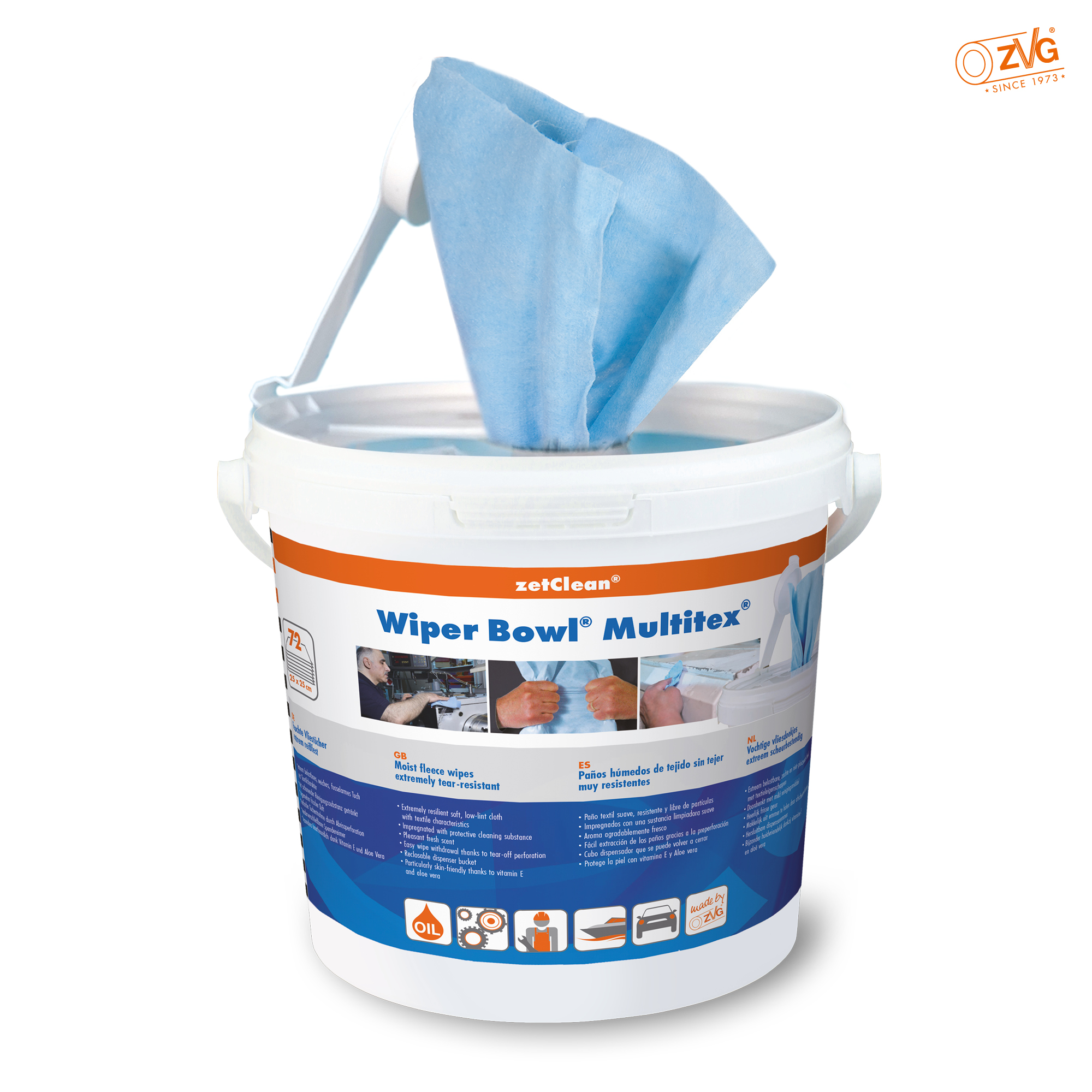 Wiper Bowl® Multitex® Spendereimer Wiper Bowl® Multitex® Spendereimer