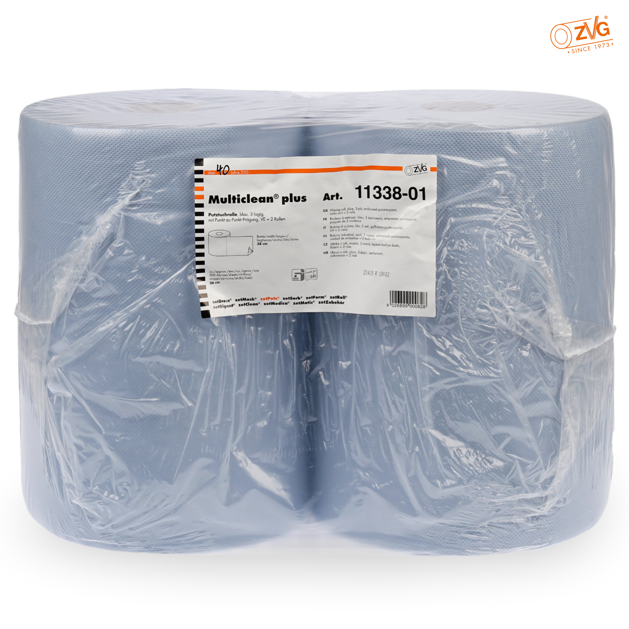 Putztuchrolle Multiclean® Plus, 3-lagig ( VPE 2, 38x36 cm ) Putztuchrolle Multiclean® Plus, 3-lagig ( VPE 2, 38x36 cm )